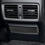 Auto Carbon Faser Rücksitz Aschenbecher Panel dekorative Aufkleber für Infiniti Q50 / Q60 – Bild 6