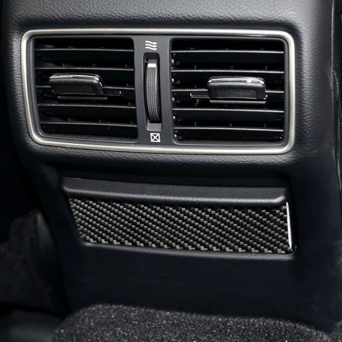 Auto Carbon Faser Rücksitz Aschenbecher Panel dekorative Aufkleber für Infiniti Q50 / Q60 – Bild 6
