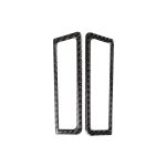 2 PCS Car Carbon Fiber A Säule Air Outlet Frame Dekorativer Aufkleber für Infiniti Q50 / Q60 – Bild 2