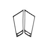 2 PCS Car Carbon Fiber Zentraler Luftauslassrahmen Dekorativer Aufkleber für Infiniti Q50 / Q60 – Bild 2