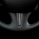 2 PCS Car Carbon Lenkrad unter dem dekorativen Aufkleber für Infiniti Q50 / Q60 – Bild 6