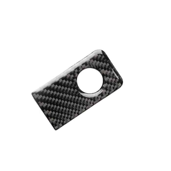 Auto Carbon Faser Beifahrersitz Aufbewahrungsbox Dekorativer Aufkleber für Infiniti Q50 / Q60, Linkslenker – Bild 2