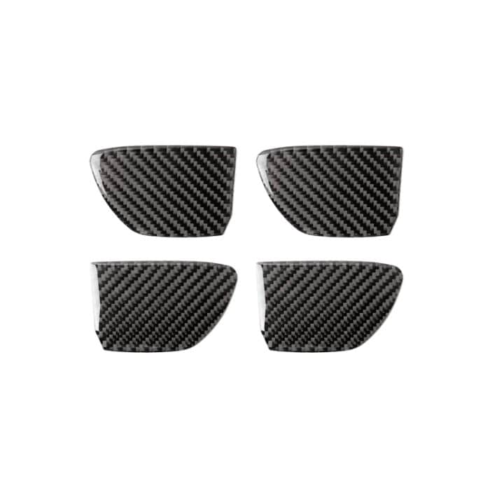 4 PCS Car Carbon Fiber Tür Innengriff Handgelenkplatte Dekorativer Aufkleber für Infiniti Q50 / Q60 – Bild 1