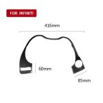 Auto Carbon Fiber Dashboard Dekorativer Aufkleber für Infiniti Q50 / Q60, Linkslenker – Bild 5