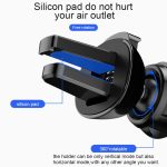Auto-Luftauslass-Sechs-Klauen-Schwerkraft-Handyhalterung, Six-claw Phone Holder(Black), Six-claw Phone Holder(Red), Six-claw Phone Holder(Silver) – Bild 5