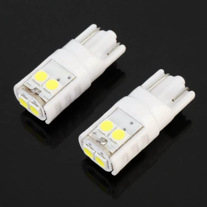 2 PCS T10 DC12V / 1W / 6000K / 80LM 6LEDs SMD-3030 Fahrzeugfreigabeleuchte – Bild 2