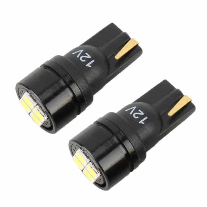 2 PCS T10 DC12V / 1,8W / 6000K / 140LM ​​4LEDs SMD-3030 Fahrzeugfreigabeleuchte – Bild 2