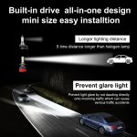 2 PCS EV18 H7 DC9-30V 20W 6000K 2500LM Auto-LED-Scheinwerferleuchten – Bild 9