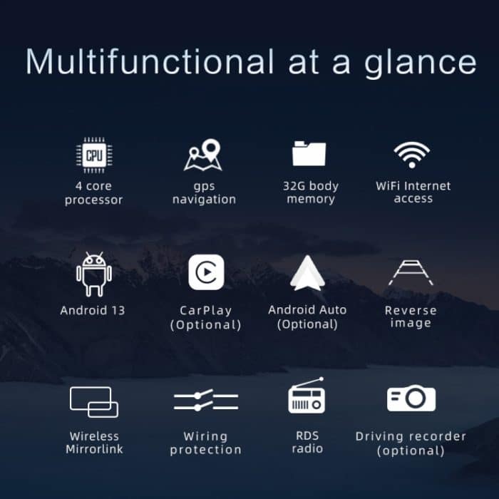 SWM 9702 Auto HD 7 Zoll Android Radio Empfänger MP5 Player, Unterstützung FM & Bluetooth & GPS & WiFi – Bild 5