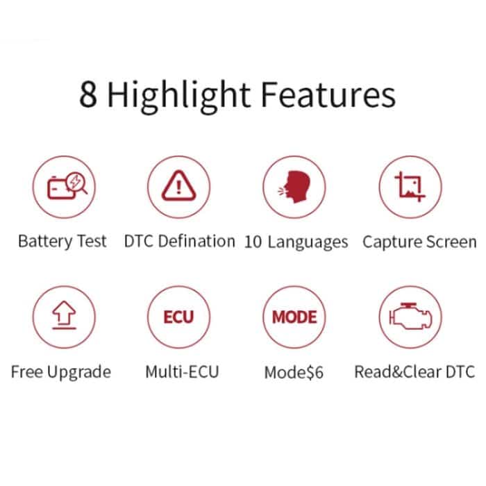 YA101 Auto-Mini-Codeleser OBD2-Fehlererkennungs-Diagnosetool – Bild 6