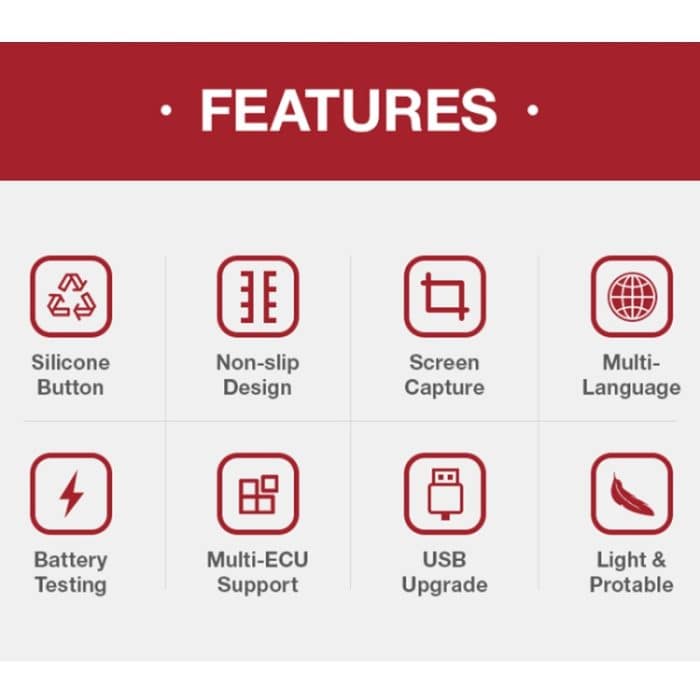 YA201 Auto-Mini-Codeleser OBD2-Fehlererkennungs-Diagnosetool – Bild 7