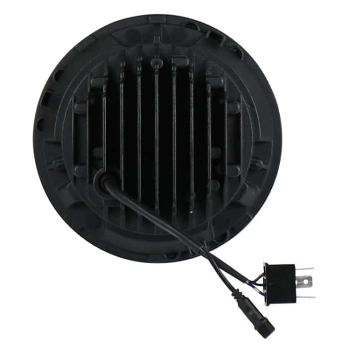 2 PCS 7 Zoll DC12V 6000K-6500K 50W Auto-LED-Scheinwerfer-Cree-Lampenperlen für Jeep Wrangler / Harley, unterstützt APP + Bluetooth-Steuerung, DC12V 6000K-6500K 50W – Bild 3