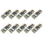 10 PCS T10 DC12V / 1,7W / 6000K / 110LM 9LEDs SMD-4014 Auto-Abstandsleuchte mit Decoder – Bild 2