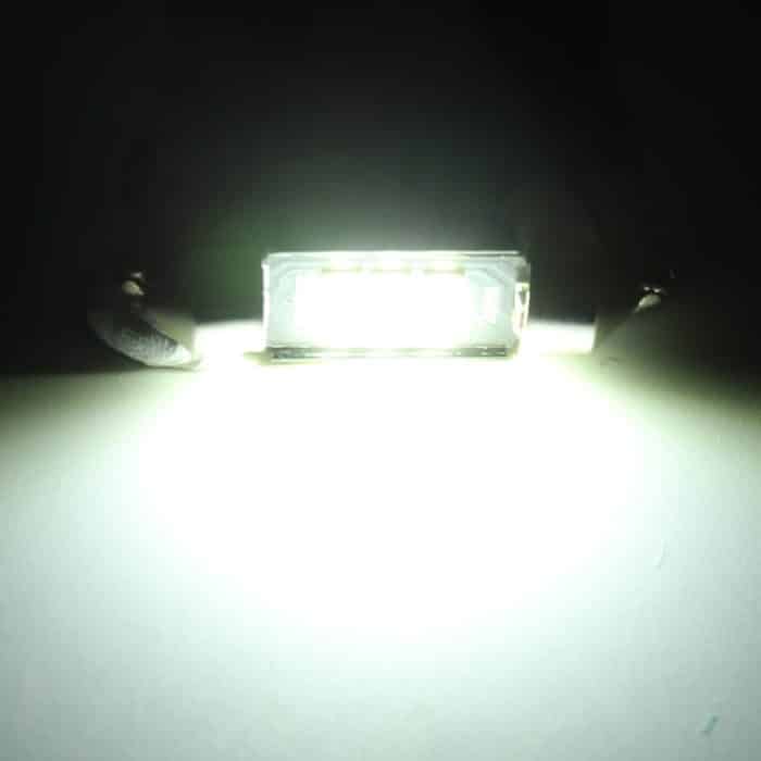 2 PCS 31mm DC12V / 2,5W / 6000K / 170LM 6LEDs SMD-3030 Auto-Leselampe Kuppellampe – Bild 5