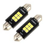 2 PCS 41 mm DC12V / 2,5W / 6000K / 170LM 6LEDs SMD-3030 Auto-Leselampe Dome Light – Bild 2