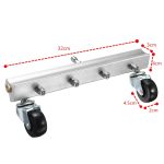 Karosserie Chassis Auto Hochdruckwaschmaschine Auto Boden Wasser Waschmaschine 4 Düsenreiniger – Bild 3