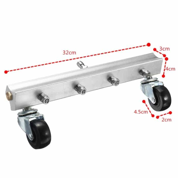 Karosserie Chassis Auto Hochdruckwaschmaschine Auto Boden Wasser Waschmaschine 4 Düsenreiniger – Bild 3