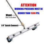 Karosserie Chassis Auto Hochdruckwaschmaschine Auto Boden Wasser Waschmaschine 4 Düsenreiniger – Bild 4