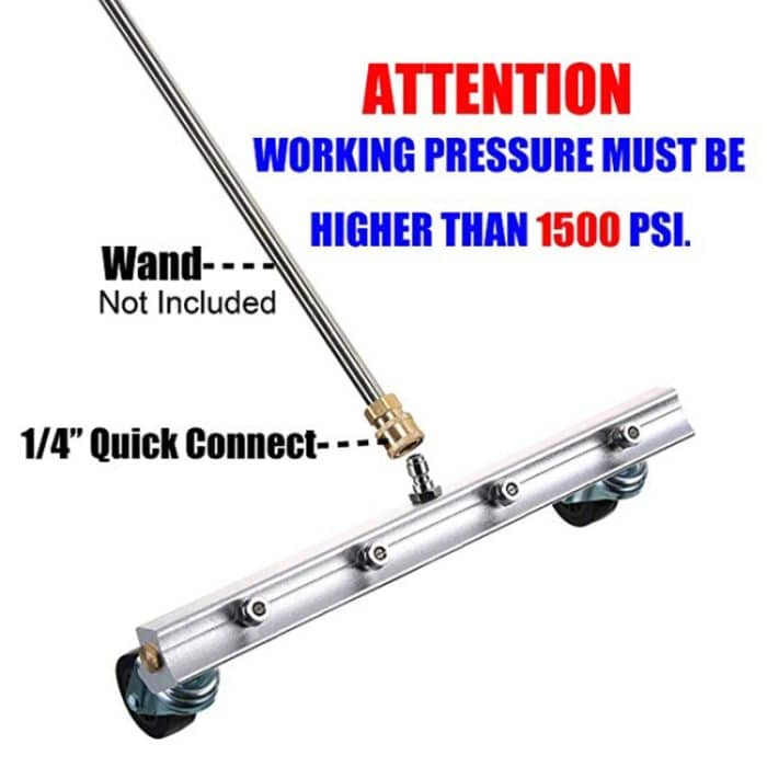 Karosserie Chassis Auto Hochdruckwaschmaschine Auto Boden Wasser Waschmaschine 4 Düsenreiniger – Bild 4