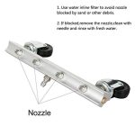 Karosserie Chassis Auto Hochdruckwaschmaschine Auto Boden Wasser Waschmaschine 4 Düsenreiniger Set, Verlängerungsstange Länge: 34cm – Bild 4