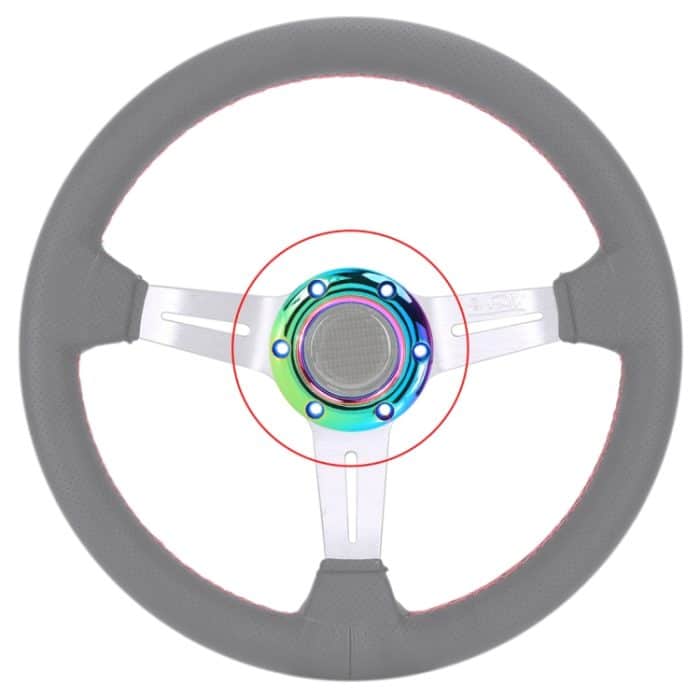 CRP2239.jpg Auto Bunte Lenkrad Hupe Knopf drücken Abdeckung – Bild 1