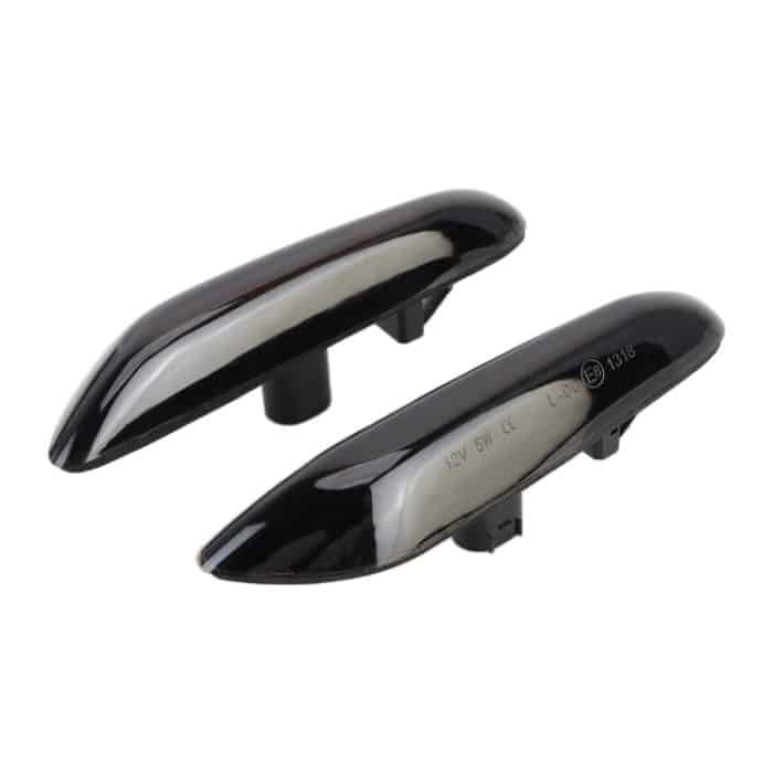 2 PCS D12V / 5W Auto LED Dynamisches Blinker Seitenlicht Fließendes Wasser Blinker Licht für BMW, Gelbes Licht – Bild 2