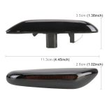 2 PCS D12V / 5W Auto LED Dynamisches Blinker Seitenlicht Fließendes Wasser Blinker Licht für BMW, Gelbes Licht – Bild 3