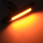 2 PCS D12V / 5W Auto LED Dynamisches Blinker Seitenlicht Fließendes Wasser Blinker Licht für BMW, Gelbes Licht – Bild 6