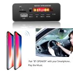 Auto 12V 2x3W Audio MP3-Player Decoder Board FM-Radio TF USB 3,5 mm AUX, mit Bluetooth & Aufnahmefunktion und Fernbedienung – Bild 6