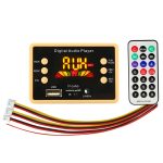 Auto 12V Farbbildschirm Audio MP3-Player Decoder Board FM-Radio TF-Karte USB, mit Bluetooth-Funktion und Fernbedienung – Bild 2