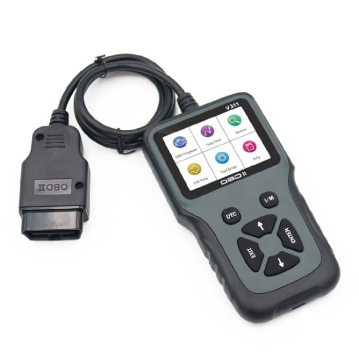 V311 OBD2 Scanner Farbbildschirm Auto Fehlerdetektor 8 ~ 36V, Unterstützt Chinesisch / Englisch / Französisch / Deutsch – Bild 2