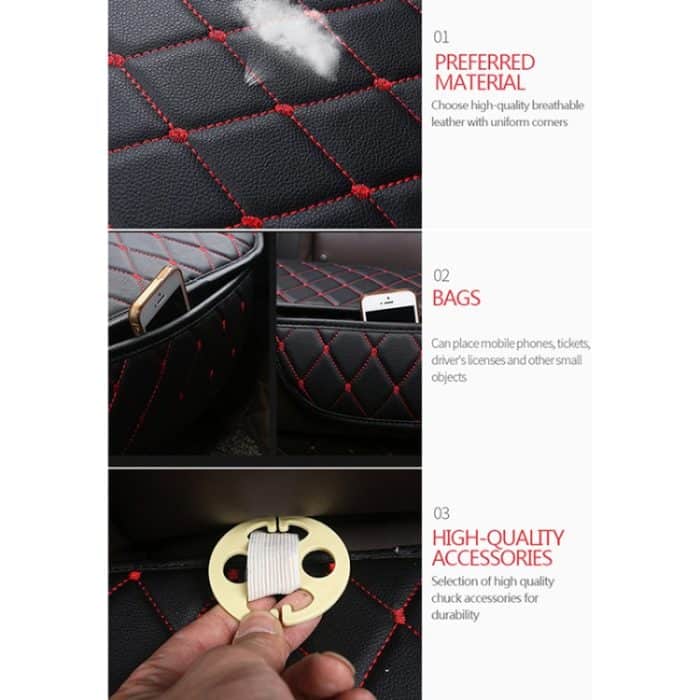 Autositzkissen Universal Simple Seat Cover Anti-Rutsch-Matte Autozubehör – Bild 6