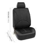 9-in-1-Universal-PU-Leder-Vier-Jahreszeiten-Anti-Rutsch-Kissenmatten-Set für 5-Sitzer-Autos, For 5 Seat Car – Bild 3