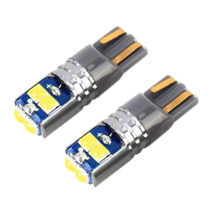 2 PCS T10 / W5W / 168 DC12-24V / 1,8W / 6000K / 140LM ​​Fahrzeugfreigabeleuchte 4LEDs SMD-3030 Lampenperlen mit Decodierung und konstantem Strom – Bild 3