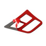 3 in 1 Auto Carbon Faser Einfarbig Lenkradknopf Dekorativer Aufkleber für BMW 3er E90 2005-2012, Links- und Rechtsantrieb Universal – Bild 4