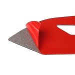 5 in 1 Auto Kohlefaser Volltonfarbe Lenkradknopf Dekorativer Aufkleber für BMW 5er E60 2004-2010, Links- und Rechtsantrieb Universal – Bild 4