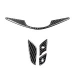 4 in 1 Auto Carbon Lenkradknopf Dekorativer Aufkleber für Cadillac xt5 2016-2017, Links- und Rechtsantrieb Universal – Bild 2