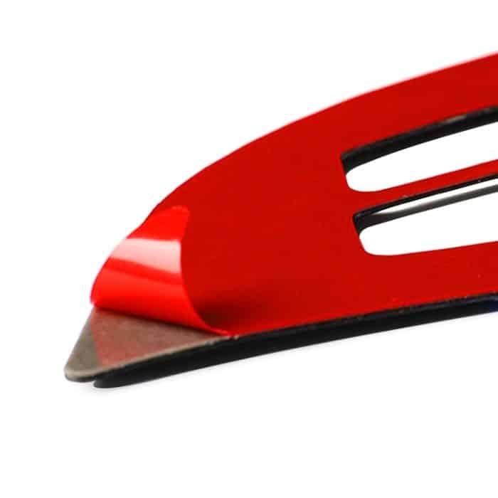 3 in 1 Auto Carbon Faser Einfarbig Lenkradknopf Dekorativer Aufkleber für BMW E70 2008-2013 X5, Links- und Rechtsantrieb Universal – Bild 4