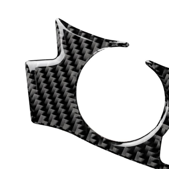 4 in 1 Auto Carbon Lenkradknopf dekorative Aufkleber für Lexus IS250 NX200 200t 300h, Links- und Rechtsantrieb Universal – Bild 3