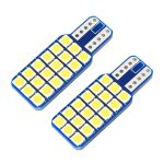 2 PCS T10 / W5W / 168 DC12V 1,8 W 6000K 140LM ​​18LEDs SMD-3030 Auto-Leselampen-Begrenzungsleuchte mit Decoder – Bild 2