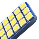 2 PCS T10 / W5W / 168 DC12V 1,8 W 6000K 140LM ​​18LEDs SMD-3030 Auto-Leselampen-Begrenzungsleuchte mit Decoder – Bild 5