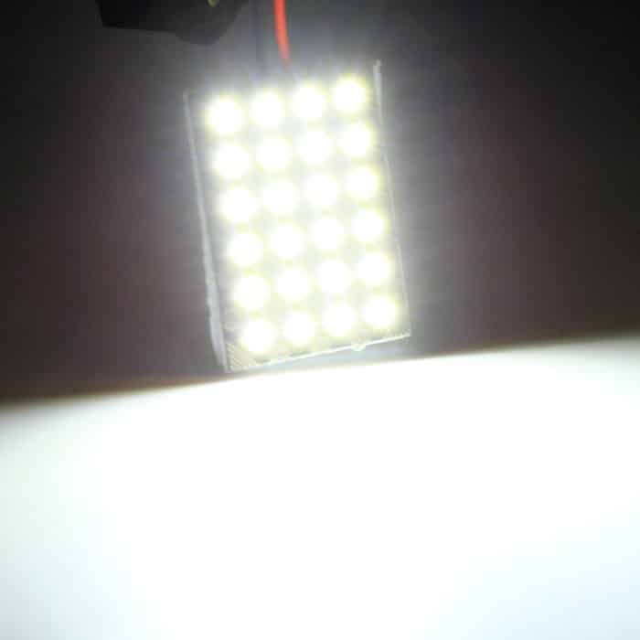 DC12V / 2.8W / 6000K / 170LM 24LEDs SMD-2835 Auto Leselampe Dome Light – Bild 5