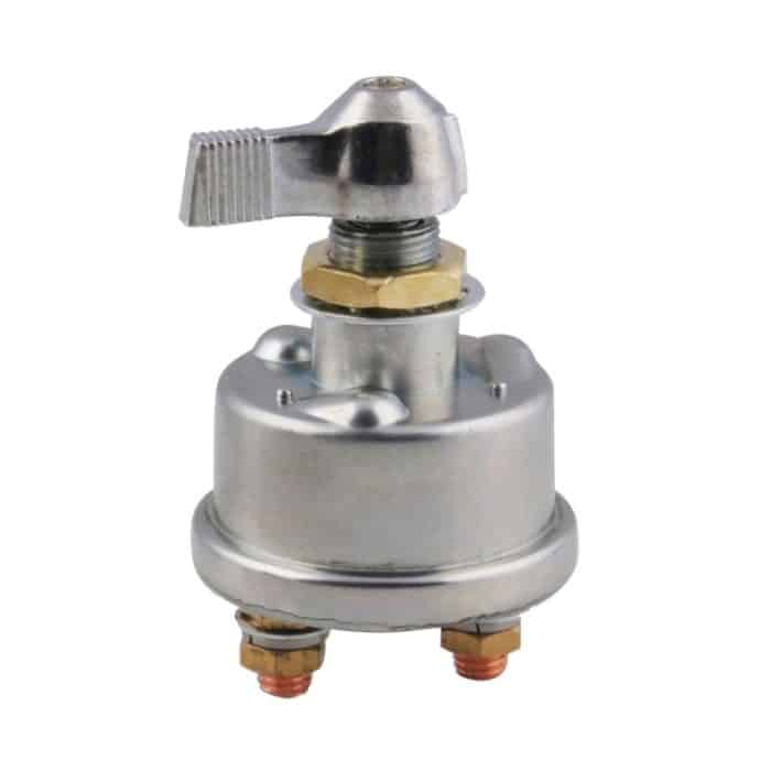 12-V-Hauptbatterie Trennen Sie den Batterieschalter. Trennen Sie den Abschaltschalter für UVT ATV ​​Marine – Bild 3