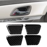 4 PCS Car Carbon Fiber Türschale Dekorativer Aufkleber für Chevrolet Cruze 2009-2015, Links- und Rechtsantrieb Universal