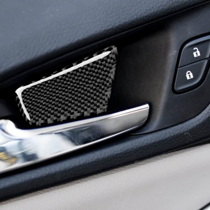 4 PCS Car Carbon Fiber Türschale Dekorativer Aufkleber für Chevrolet Cruze 2009-2015, Links- und Rechtsantrieb Universal – Bild 8