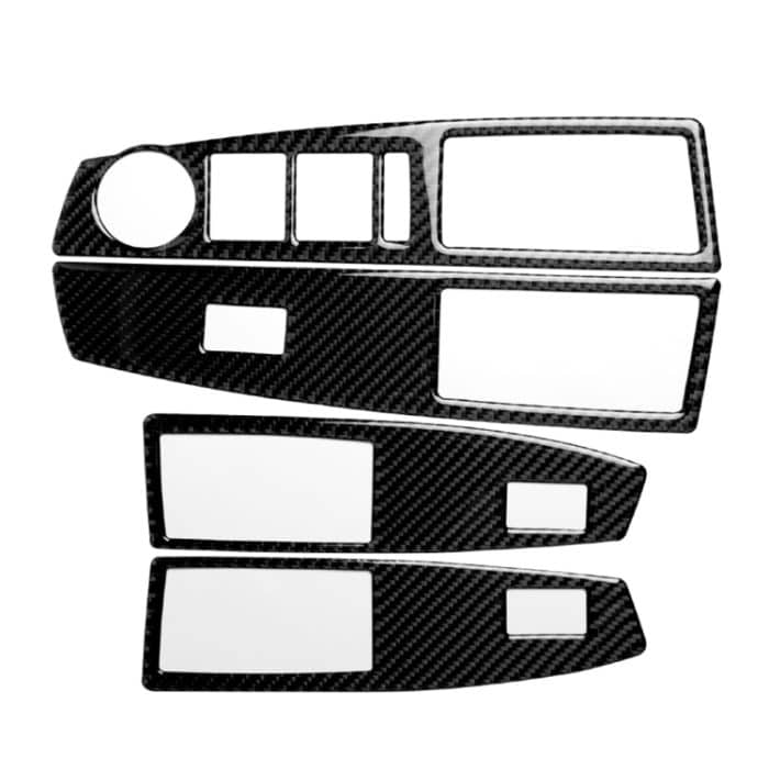 Auto Carbon Fiber Window Lift Schalter Panel dekorative Aufkleber für Chevrolet Cruze 2009-2015, Rechtsantrieb – Bild 2