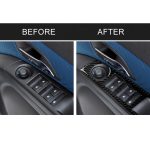 Auto Carbon Fiber Window Lift Schalter Panel dekorative Aufkleber für Chevrolet Cruze 2009-2015, Rechtsantrieb – Bild 6
