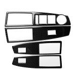 Auto Carbon Fiber Window Lift Schalter Panel dekorative Aufkleber für Chevrolet Cruze 2009-2015, Linksantrieb – Bild 2