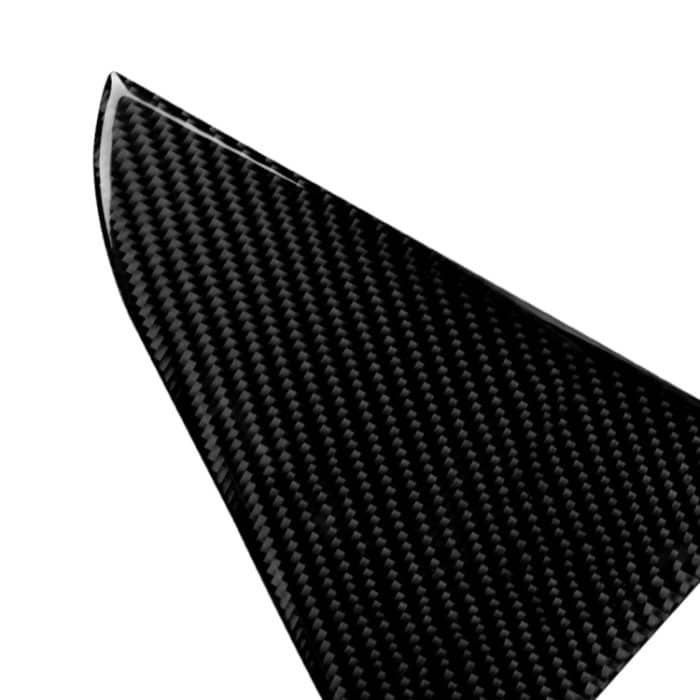 Auto Carbon Fiber Rear Triangle Glass Dekorativer Aufkleber für Chevrolet Cruze 2009-2015, Links- und Rechtsantrieb Universal – Bild 3