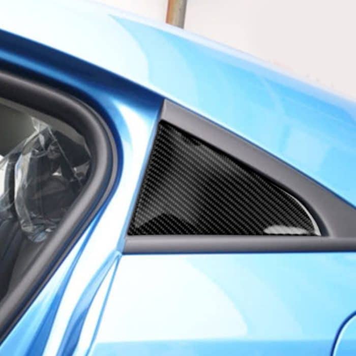 Auto Carbon Fiber Rear Triangle Glass Dekorativer Aufkleber für Chevrolet Cruze 2009-2015, Links- und Rechtsantrieb Universal – Bild 8